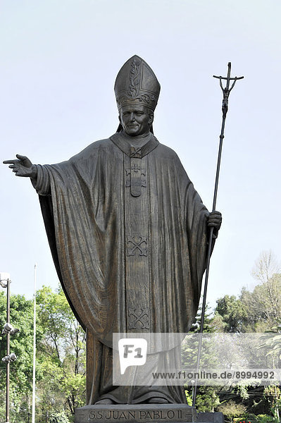 Denkmal Papst Johannes Paul II  Mexiko-Stadt  Mexiko