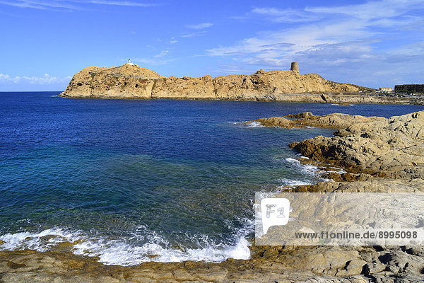 Frankreich Leuchtturm Insel Korsika