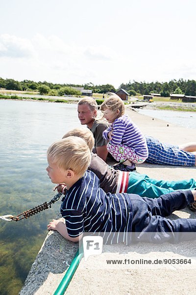 Gotland  Gotlands län  Wasser  sehen  Menschlicher Vater  Schweden