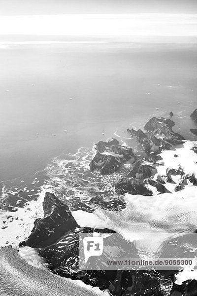 Aerial view of Greenland