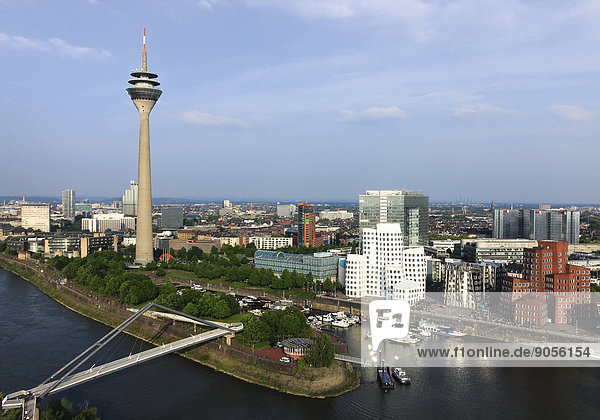 Düsseldorf  NRW  Deutschland  Luftaufnahme