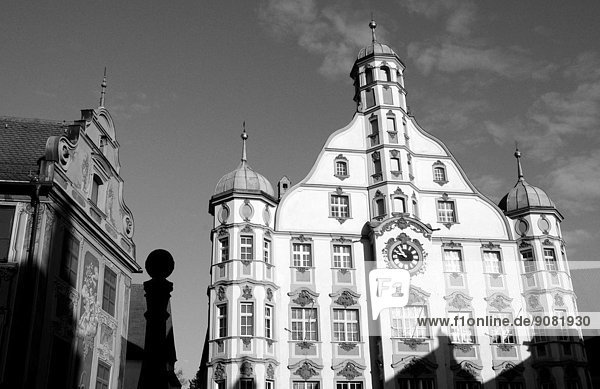 The town hall in Memmingen