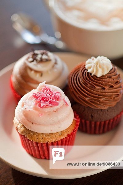 cupcake choices  Crushcakes Cupcakery and Cafe  Santa Barbara  California
