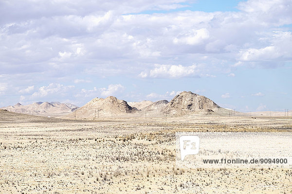 Afrika  Namibia  Namib Wüste  Blick auf die Landschaft