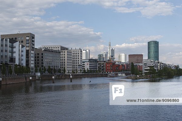 Westhafen  Frankfurt am Main  Hessen  Deutschland  Europa