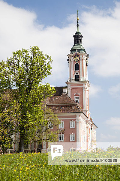 Wallfahrtskirche St. Maria  Birnau  Uhldingen-Mühlhofen  Baden-Württemberg  Deutschland