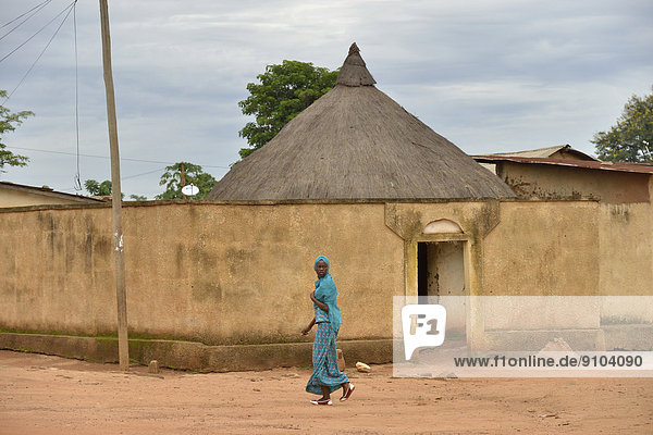 Einheimische Frau  Ngaounderé  Provinz Adamaoua  Kamerun