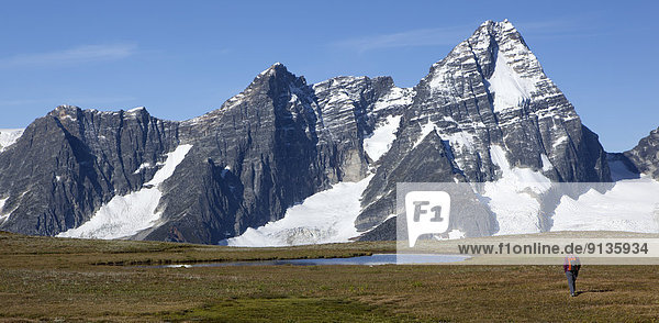 gehen  Berg  wandern  British Columbia  Kanada  Glacier Nationalpark  Tarn