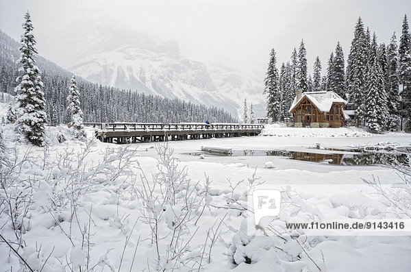 Emerald Lake Lodge  Field  British Columbia  Canada