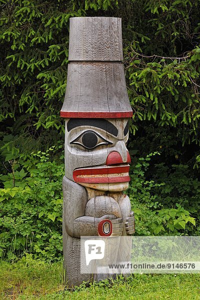 Stange  Museum  Insel  Königin  Wachmann  Skidegate  British Columbia  British Columbia  Kanada  Haida