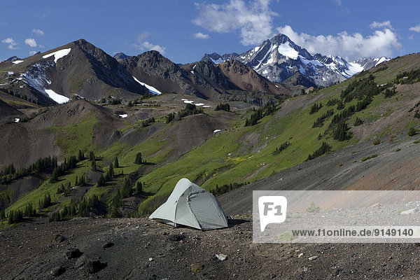 Tent and Dickson Peak  Taylor Basin  Southern Chilcotins  British Columbia  Canada
