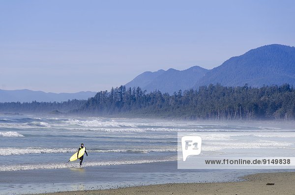 nahe Nationalpark Pazifischer Ozean Pazifik Stiller Ozean Großer Ozean Tofino British Columbia British Columbia Kanada