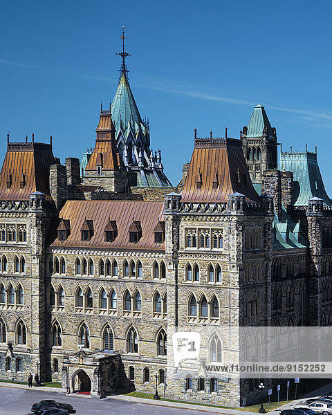 Ottawa  Hauptstadt  Seitenansicht  Kanada  Ontario