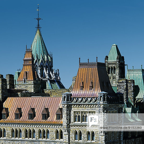 Ottawa  Hauptstadt  Seitenansicht  Kanada  Ontario