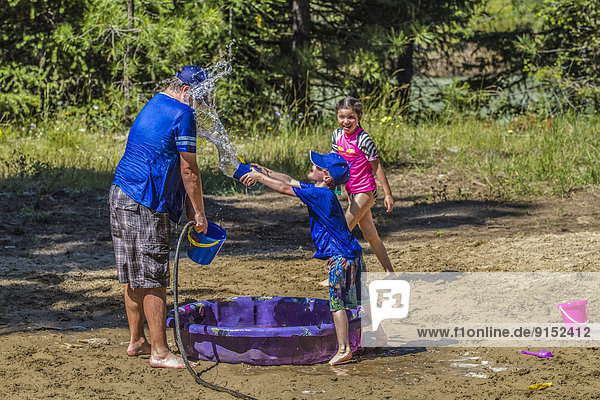 Wasser  Kampf  Erwachsener  British Columbia  Kanada