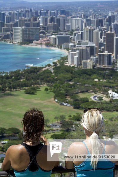 Berg  Fröhlichkeit  Tourist  Ansicht  2  Zimmer  Diamant  Honolulu  Waikiki