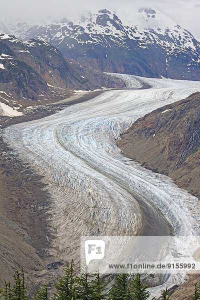 The Salmon Glacier  Stewart  British Columbia