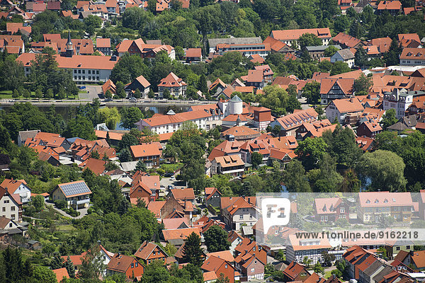 Stadt Ansicht Deutschland Sachsen-Anhalt