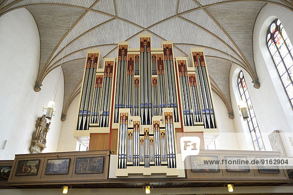 Rieger-Orgel,  St.-Katharinen-Kirche,  evangelische Hauptkirche,  Frankfurt am Main,  Hessen,  Deutschland