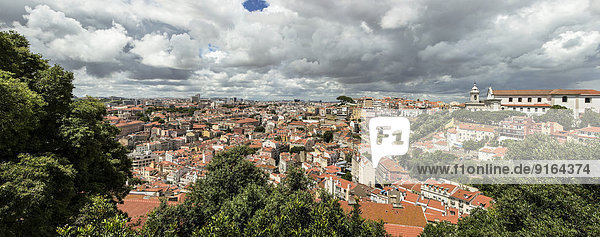 Lissabon Hauptstadt Ansicht Portugal