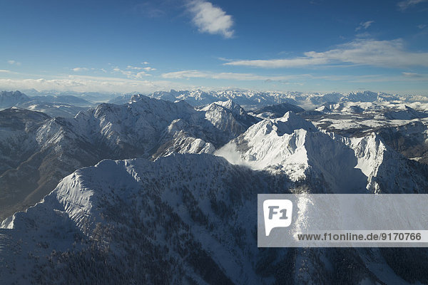 Austria  Salzkammergut  View of Alps
