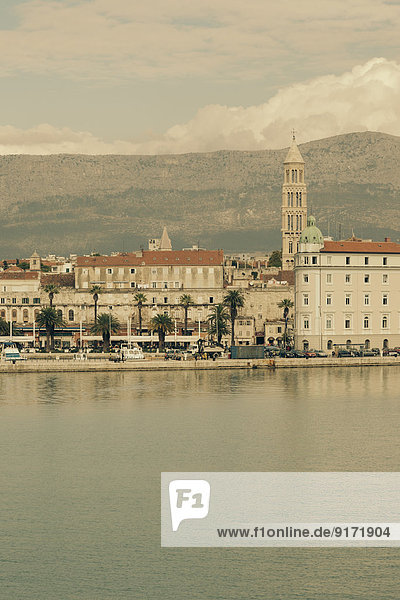 Kroatien  Stadtbild von Split