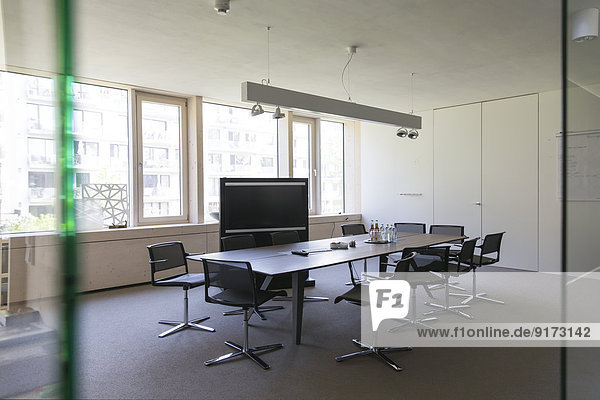 Board room of modern office