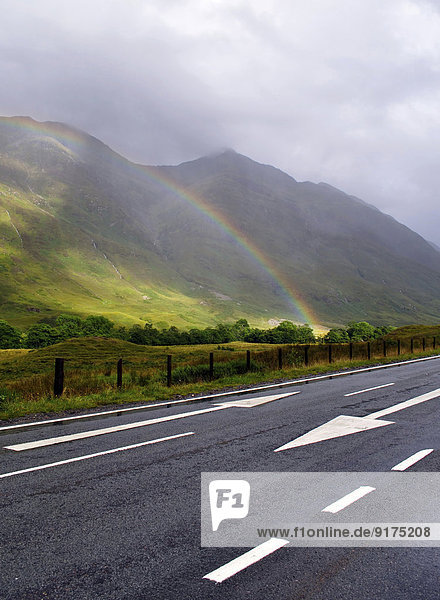 Vereinigtes Königreich  Schottland  Highlands  Rainbow