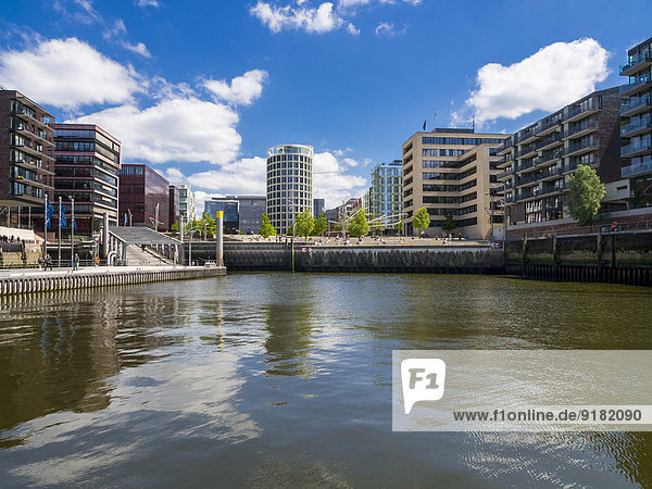 Deutschland Hamburg HafenCity Magellan-Terrassen Sandtorkai