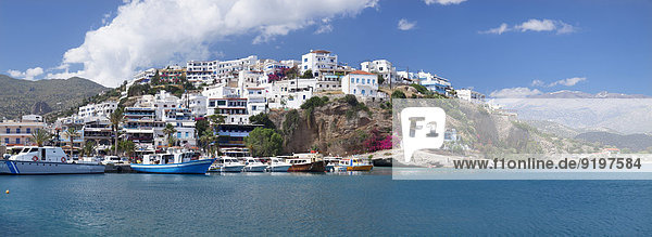 Küste Dorf Kreta Griechenland