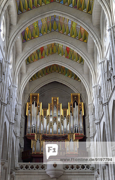 Grenzing-Orgel,  Almudena-Kathedrale,  Madrid,  Spanien