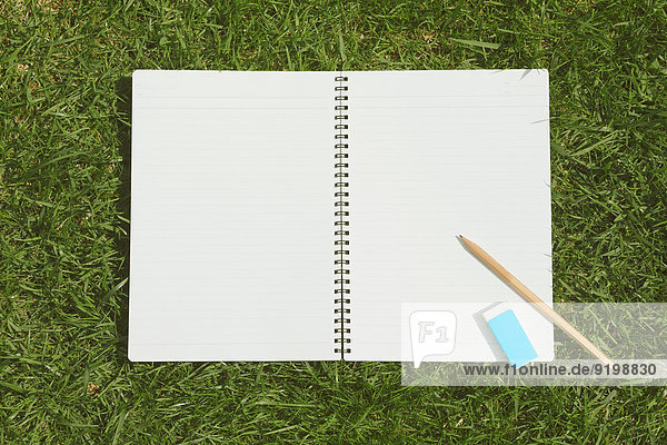 Notizblock Gras Notebook