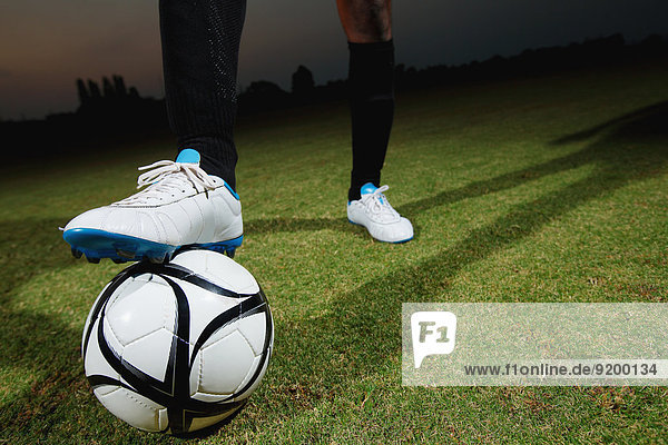 Ende Spiel Fußball Ball Spielzeug Football