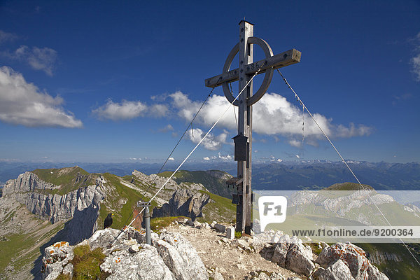 Gipfelkreuz,  Brandenberger Alpen,  Tirol,  Österreich,  Europa