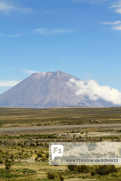 South America  Peru  Volcano Misti near Arequipa