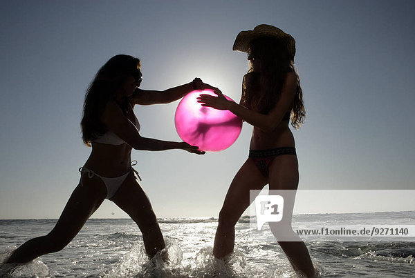 Strand pink Mädchen Ball Spielzeug spielen