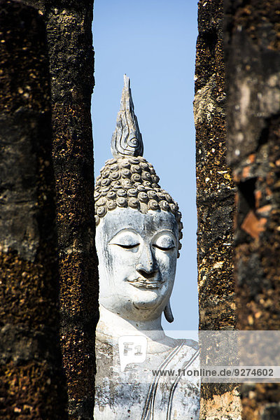 Wat Sa Si im historischen Park von Sukhothai  Thailand