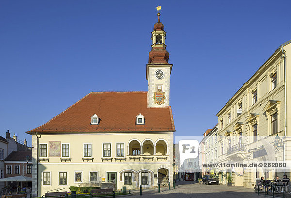 Rathaus  Mödling  Niederösterreich  Österreich