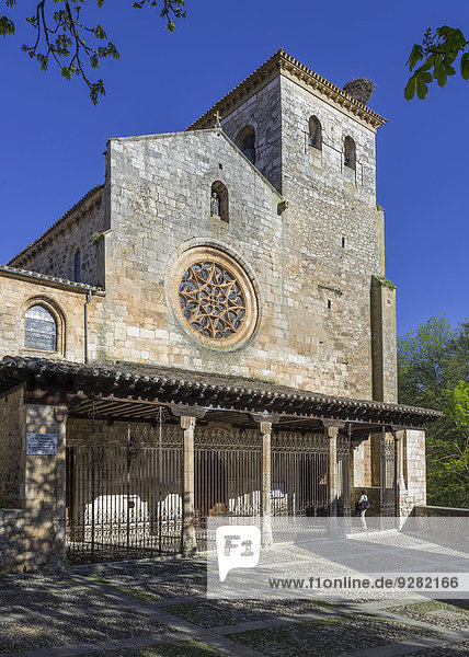 Ehemalige Kollegiatskirche San Cosme y San Damián,  Covarrubias,  Kastilien und León,  Spanien