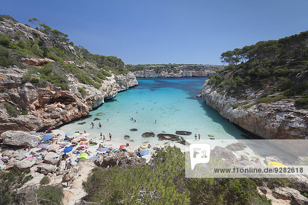 Strand Balearen Balearische Inseln Bucht Mallorca
