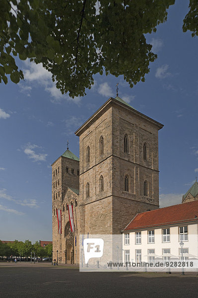 Spätromanischer Dom Sankt Peter  13. Jhd.  Osnabrück  Niedersachsen  Deutschland