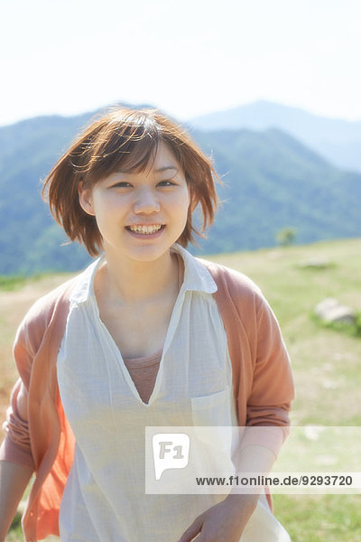 Ländliches Motiv ländliche Motive jung Mädchen japanisch