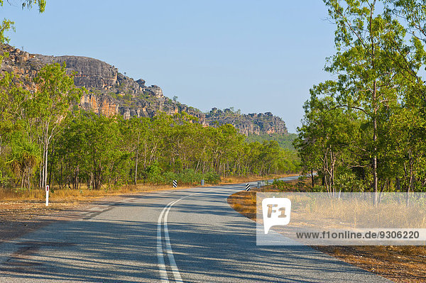 Straße  Kakadu-Nationalpark  Northern Territory  Australien