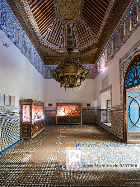 Historisches Museum Ben Youssef  Medina  Marrakesch  Marrakech-Tensift-Al Haouz  Marokko