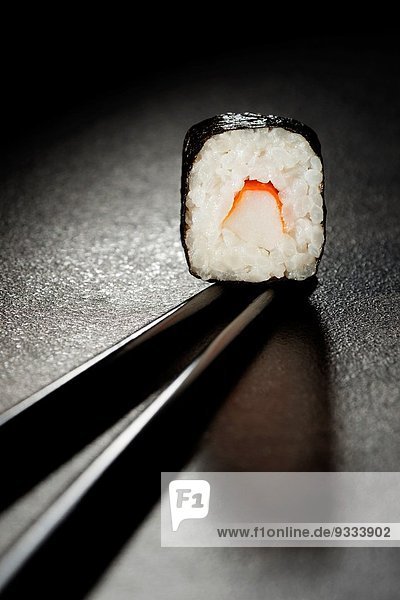 maki sushi with surimi.