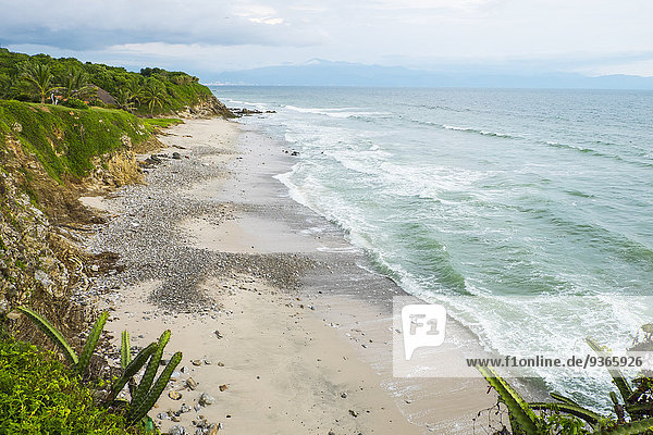 Mexiko  Pazifikküste  Strand von La Cruz de Huanacaxtle