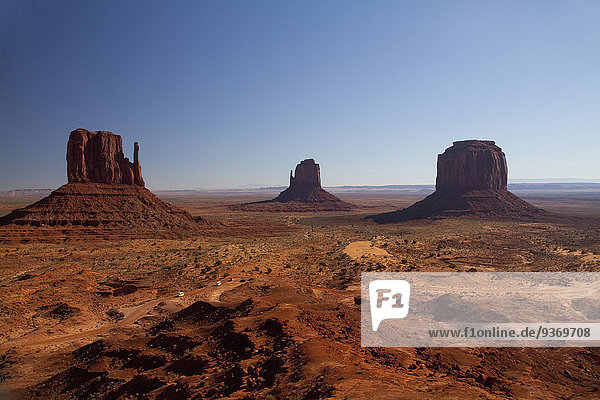 Felsbrocken Vereinigte Staaten von Amerika USA Landschaft Wüste Anordnung Spitzkoppe Afrika Utah