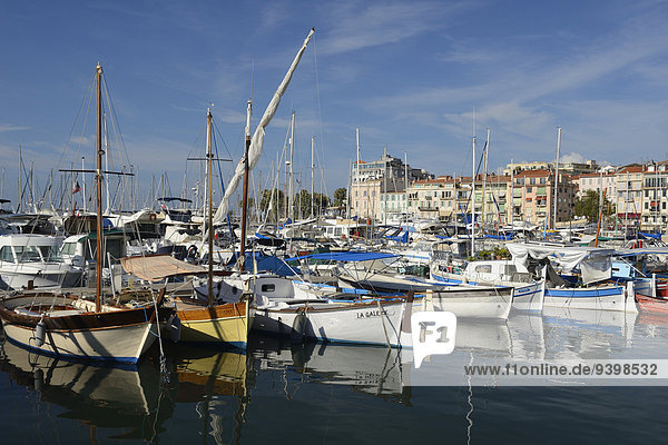 Hafen Frankreich Europa Boot Provence - Alpes-Cote d Azur Cannes