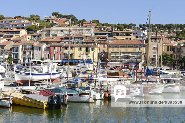 Hafen Frankreich Europa Boot Provence - Alpes-Cote d Azur Cassis