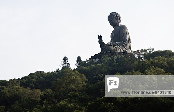 Statue, groß, großes, großer, große, großen, China, Bronze, Buddha, Kloster